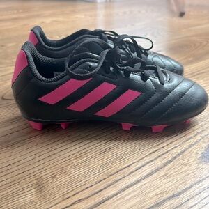 Girls Adidas soccer cleats size 1